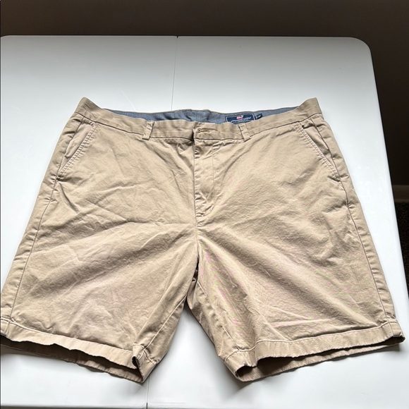 Vineyard Vines Other - Vineyard Vines Tan Flat Front Shorts